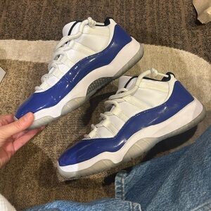 Jordan Blue and White Women's Sneakers